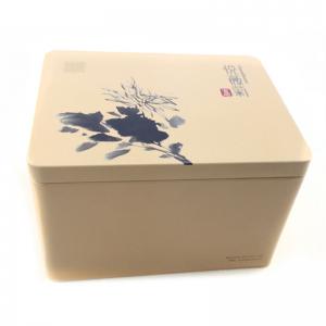 2018 new design rectangualr airtight tea tin box